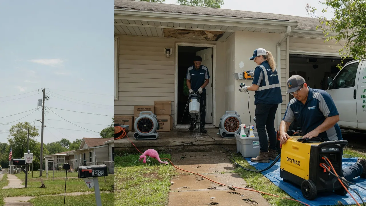 Storm Damage Water Removal in Hutchinson, PA near me